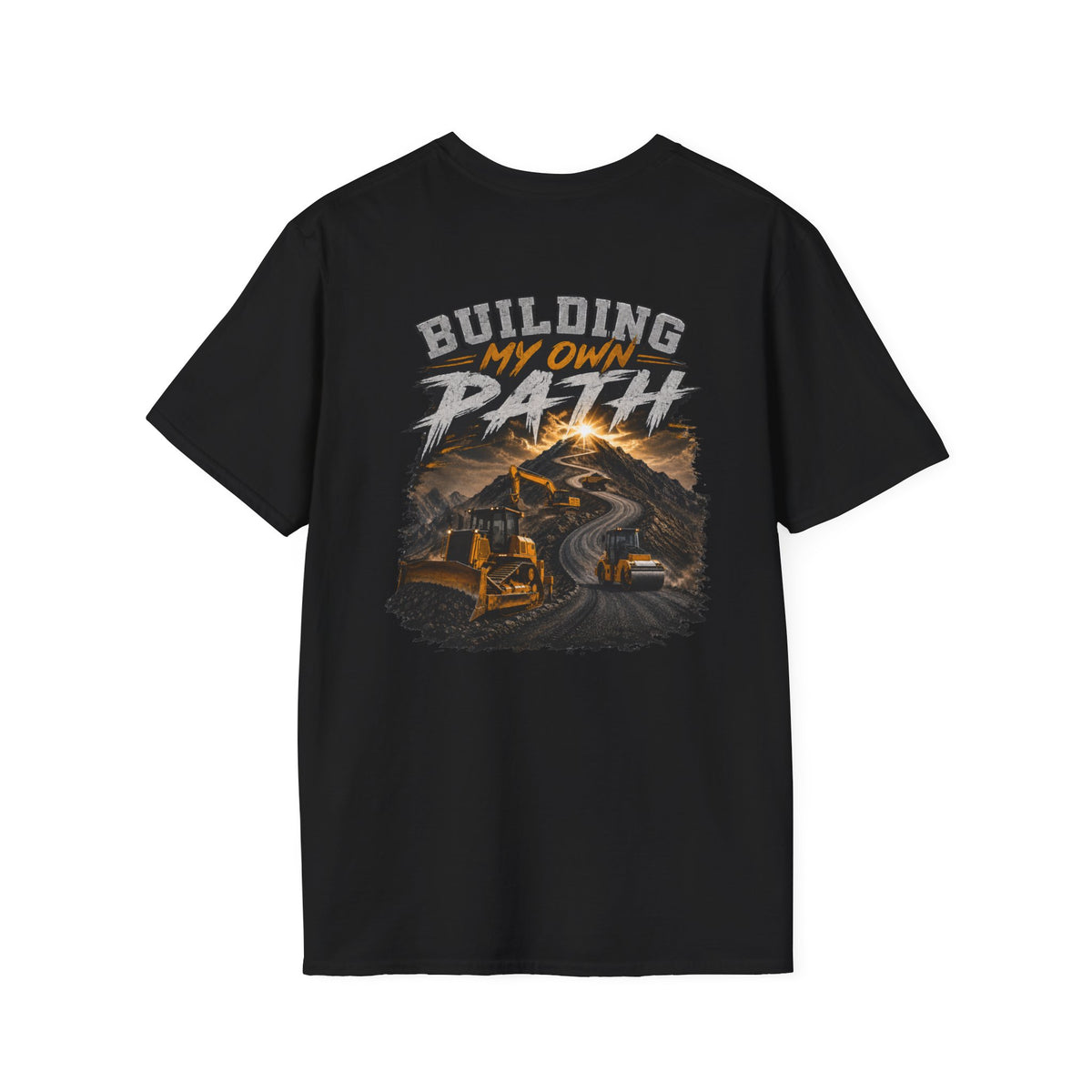 Building My Own Path Construction T-Shirt