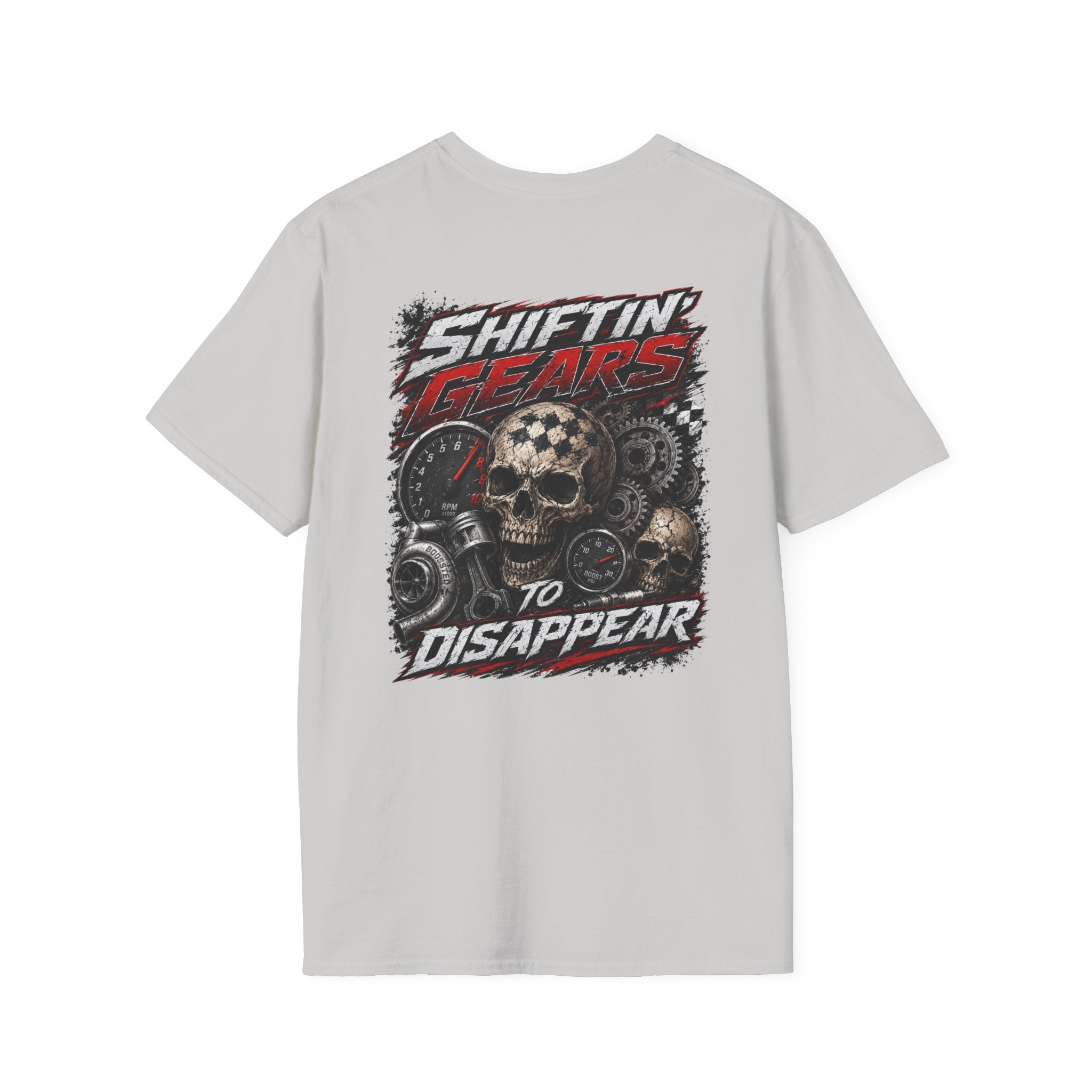 Shifting Gears to Disappear Racing T-Shirt