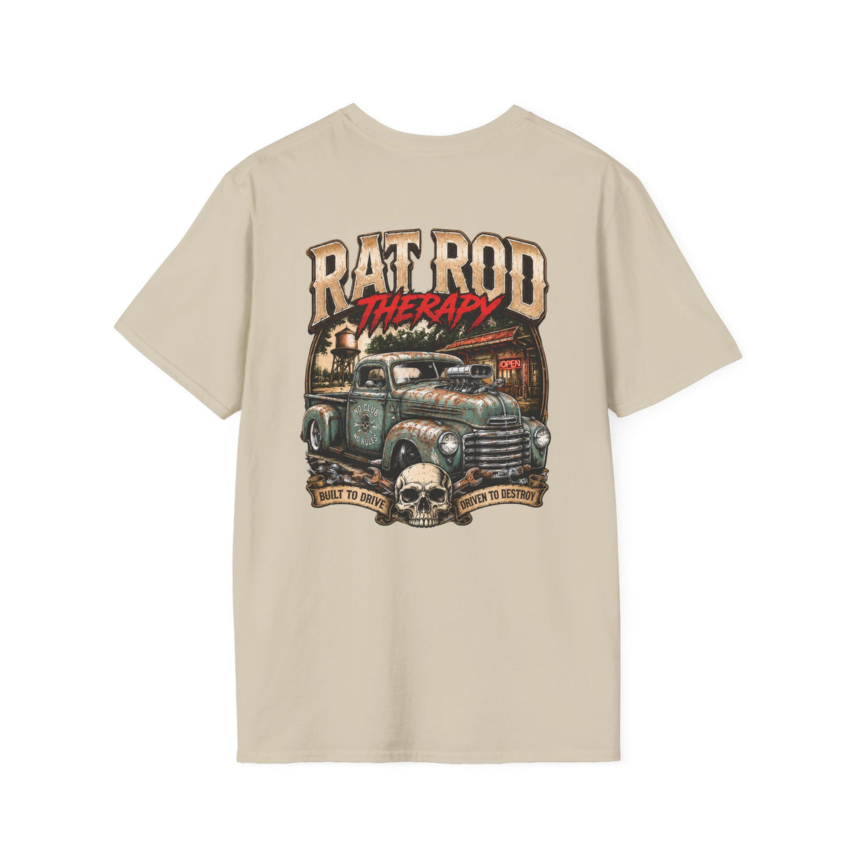 Rat Rod Therapy T-Shirt