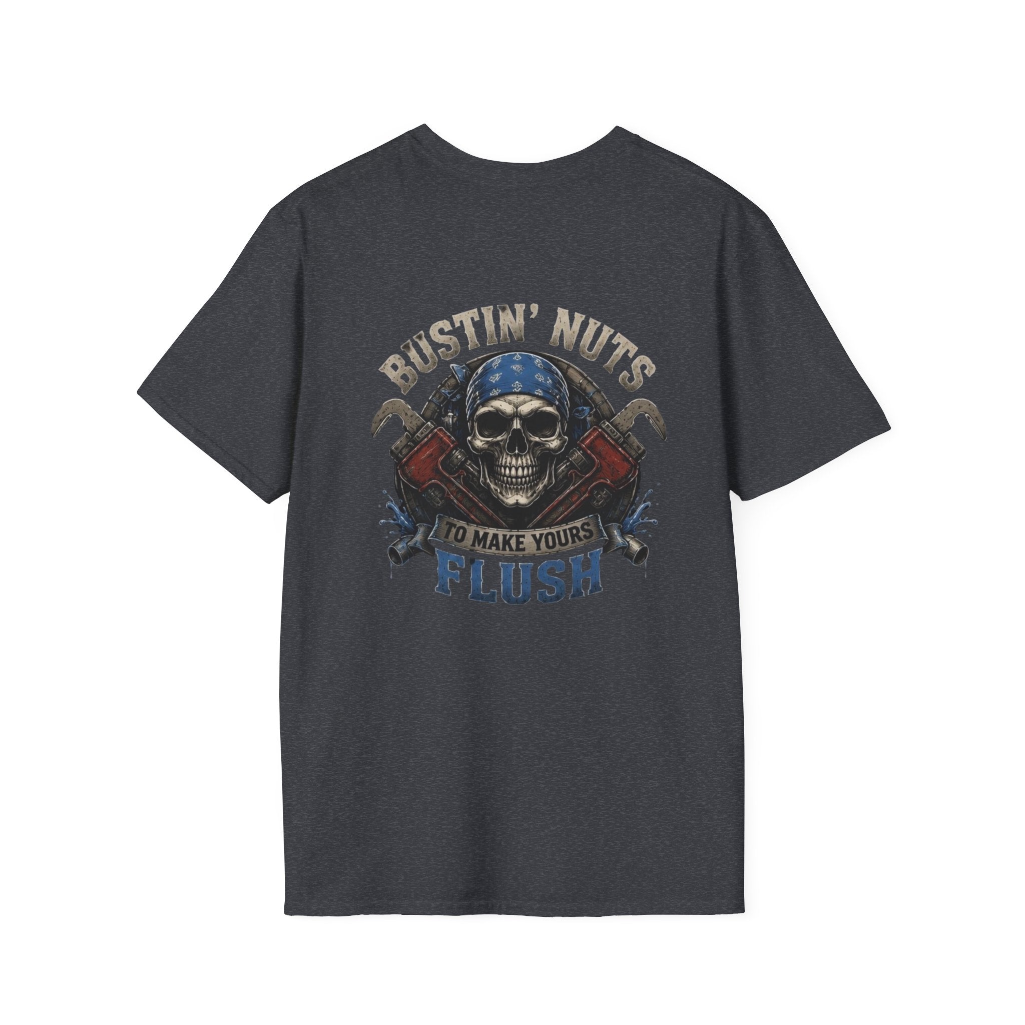 Bustin Nuts Plumbing T-Shirt
