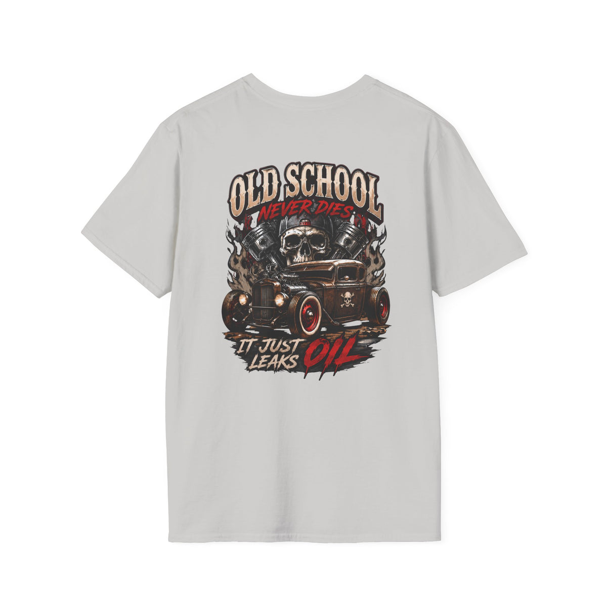 Old School Rat Rod Never Dies T-Shirt