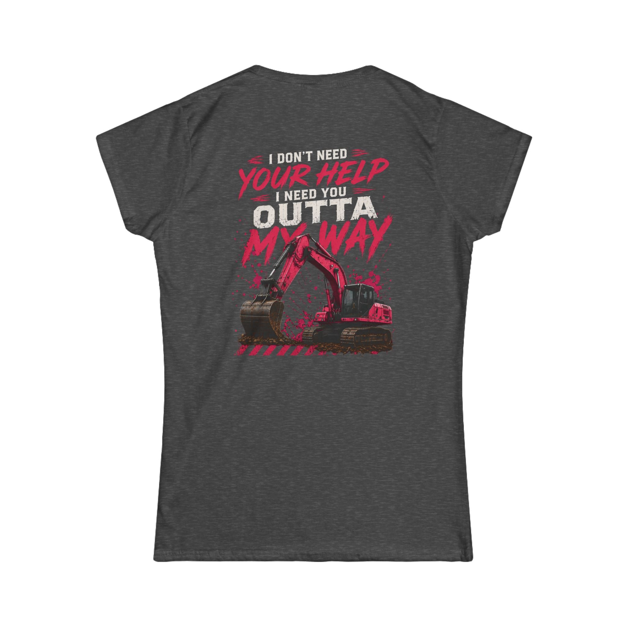 Get Outta My Way Women's Softstyle Tee