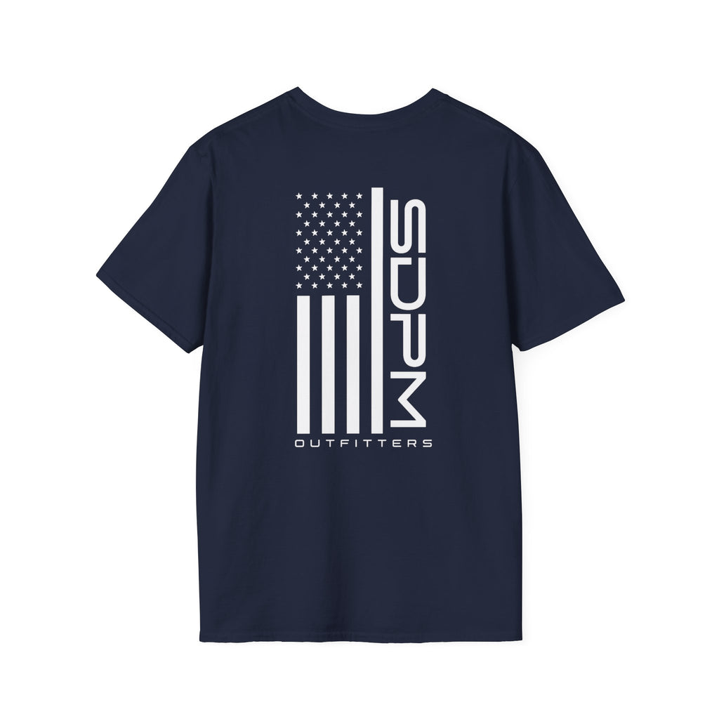 American Flag SDPM Brand T-Shirt