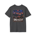 Patriotic 'Merica Heavy Equipment T-Shirt