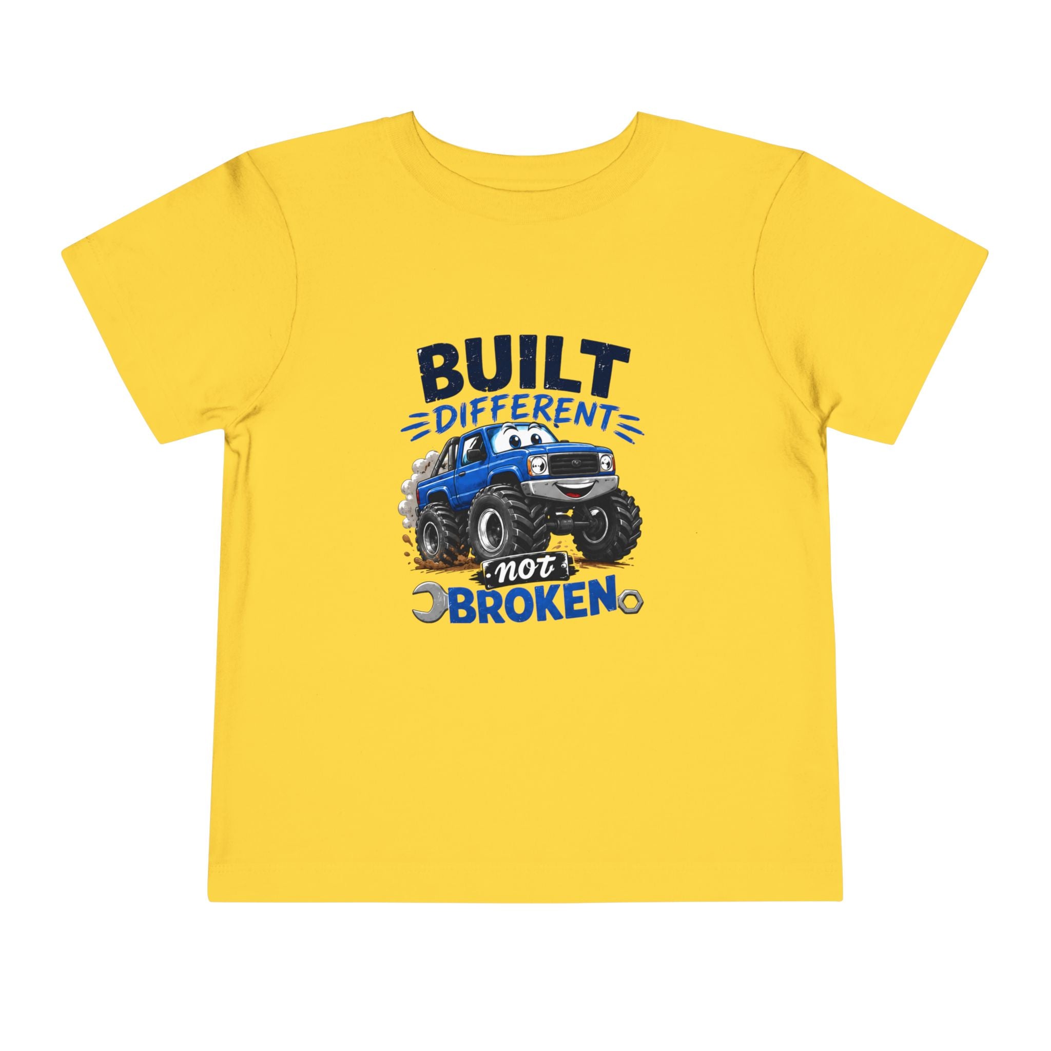 Toddler Tee Built Different Not Broken