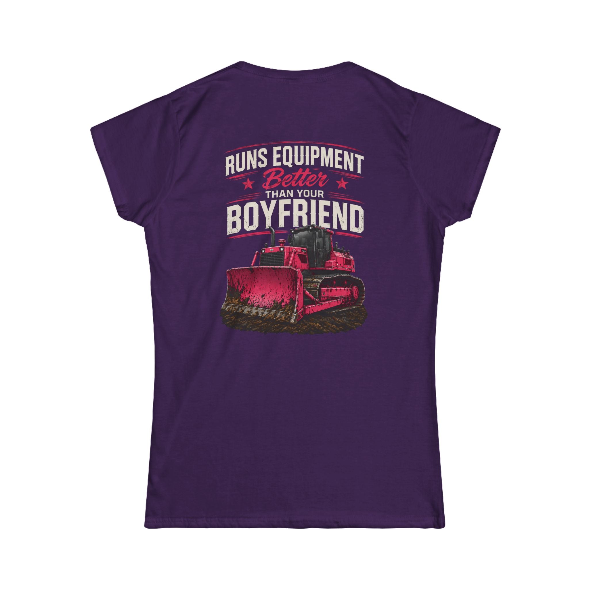 Run Equipment Better Than Your Boyfriend Women's Softstyle Tee