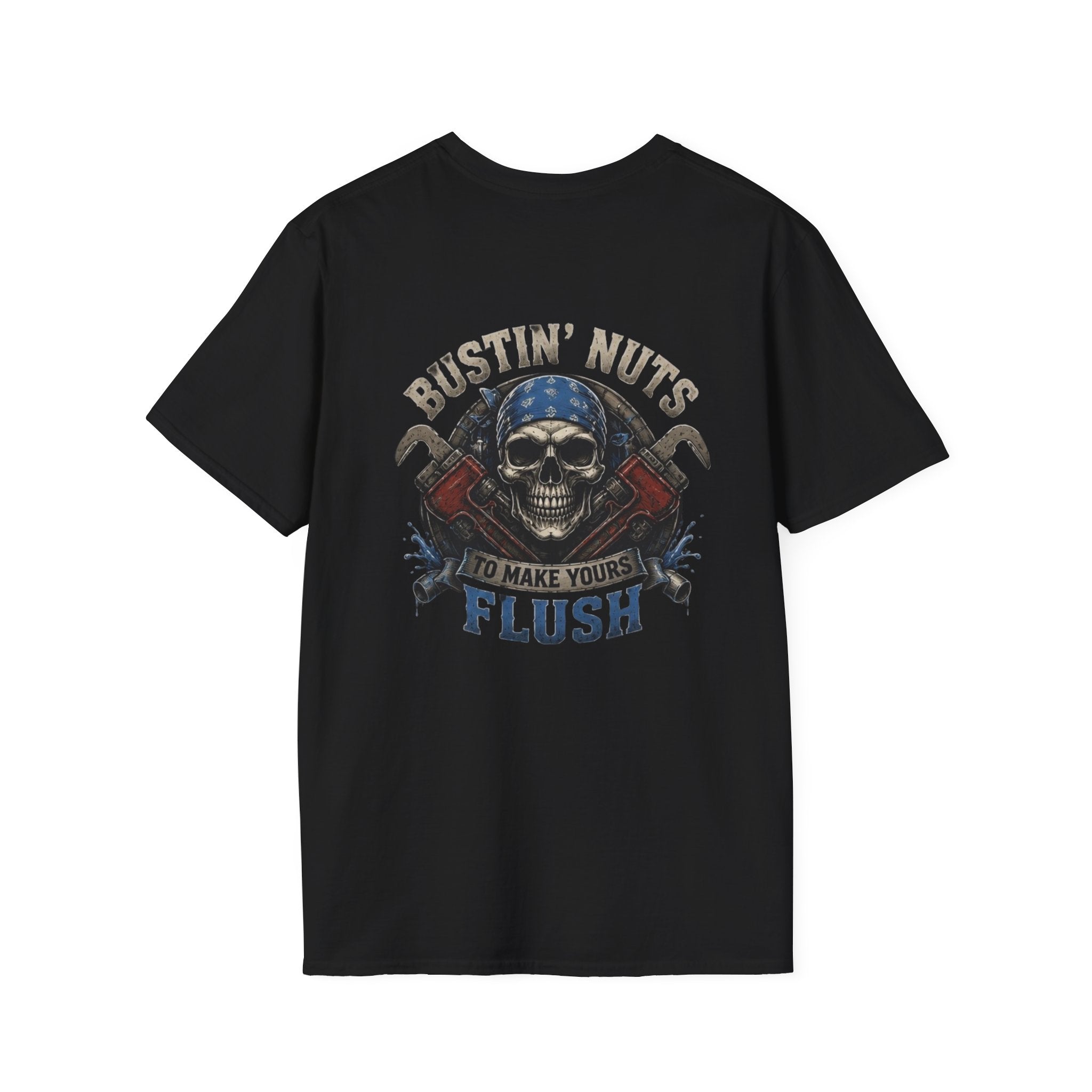 Bustin Nuts Plumbing T-Shirt