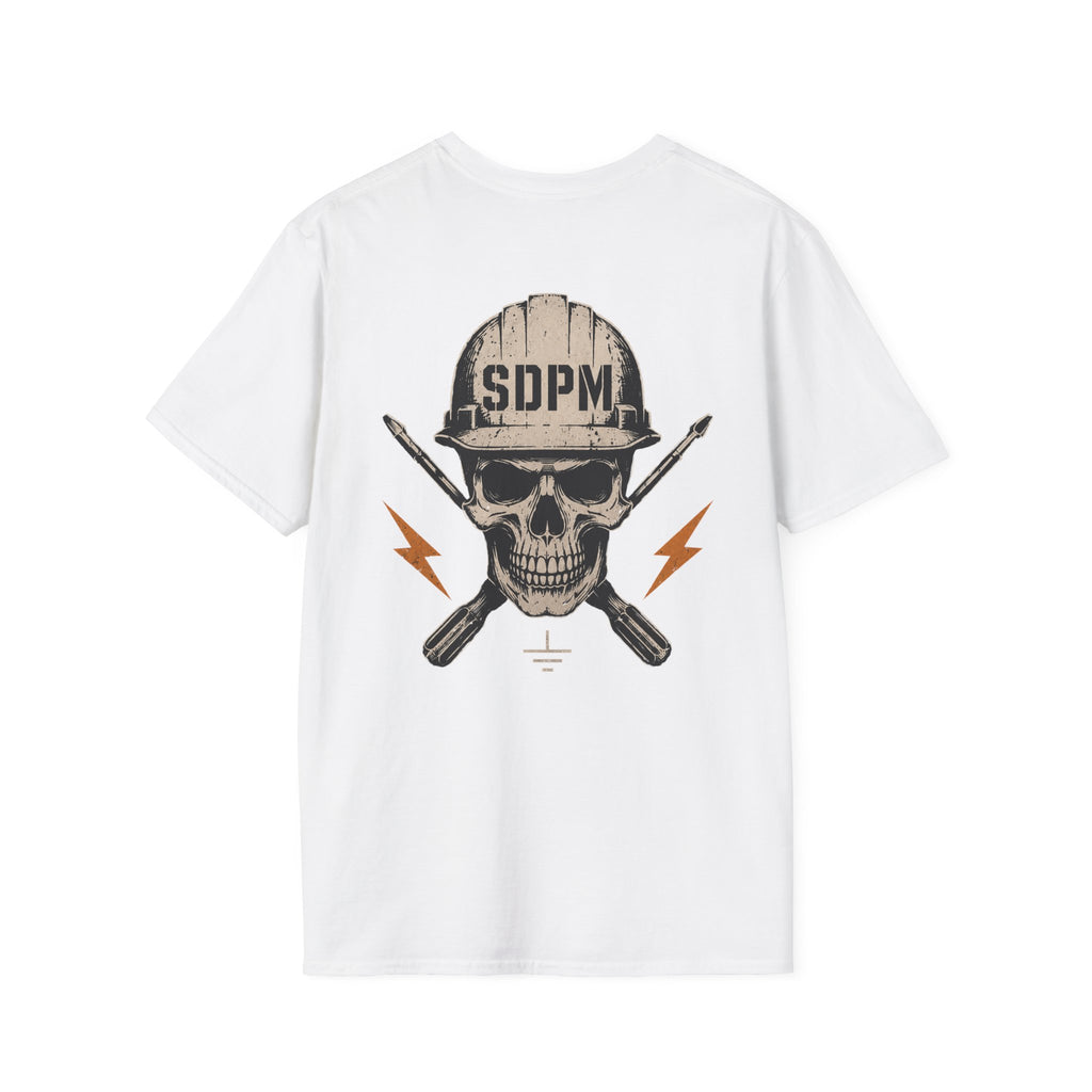 Electrician Skull T-Shirt