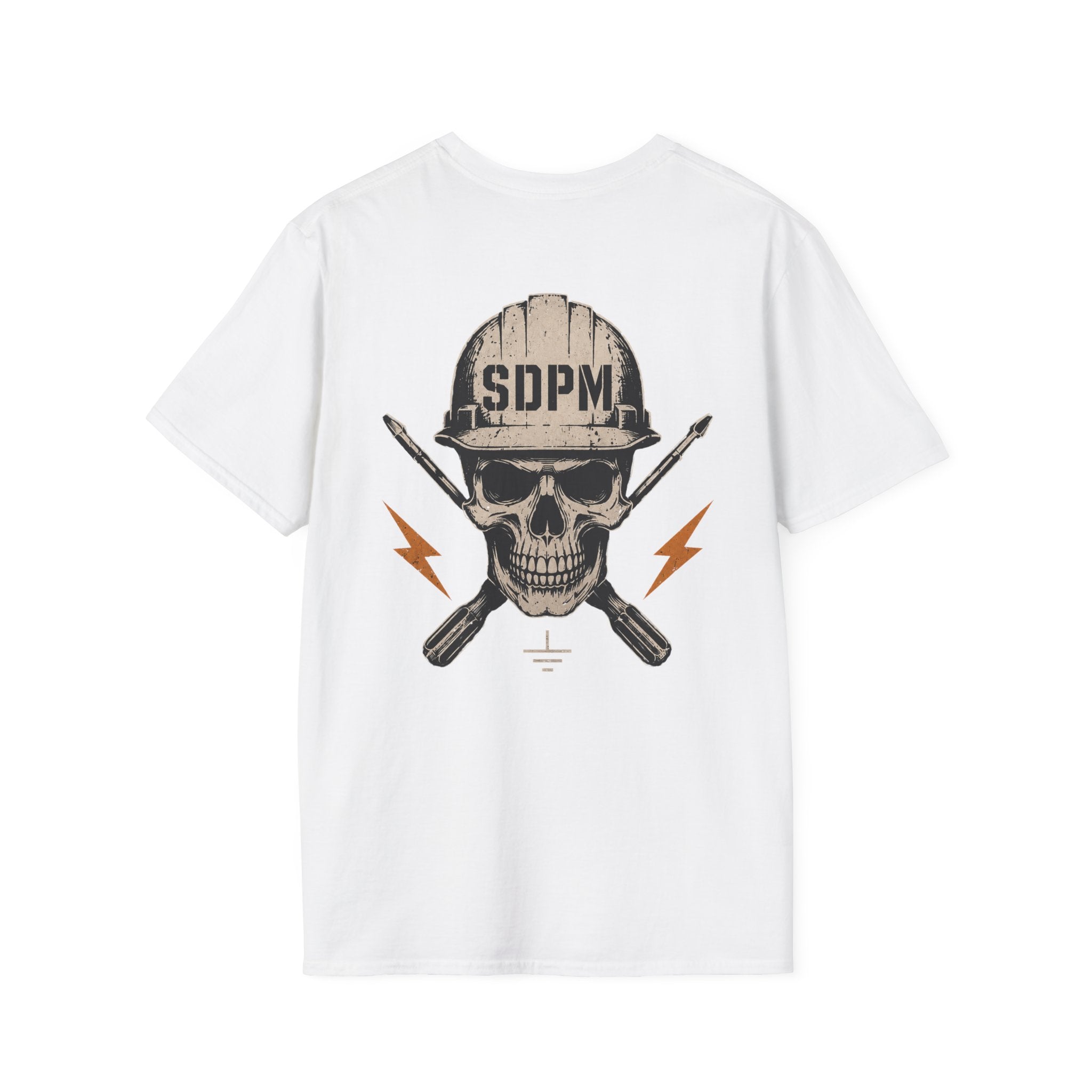 Electrician Skull T-Shirt