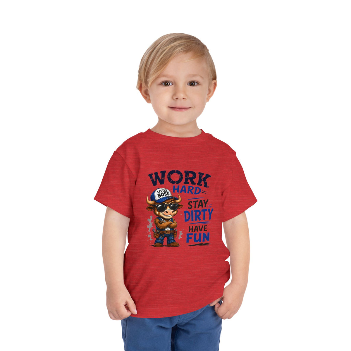Work Hard Stay Dirty Toddler Tee