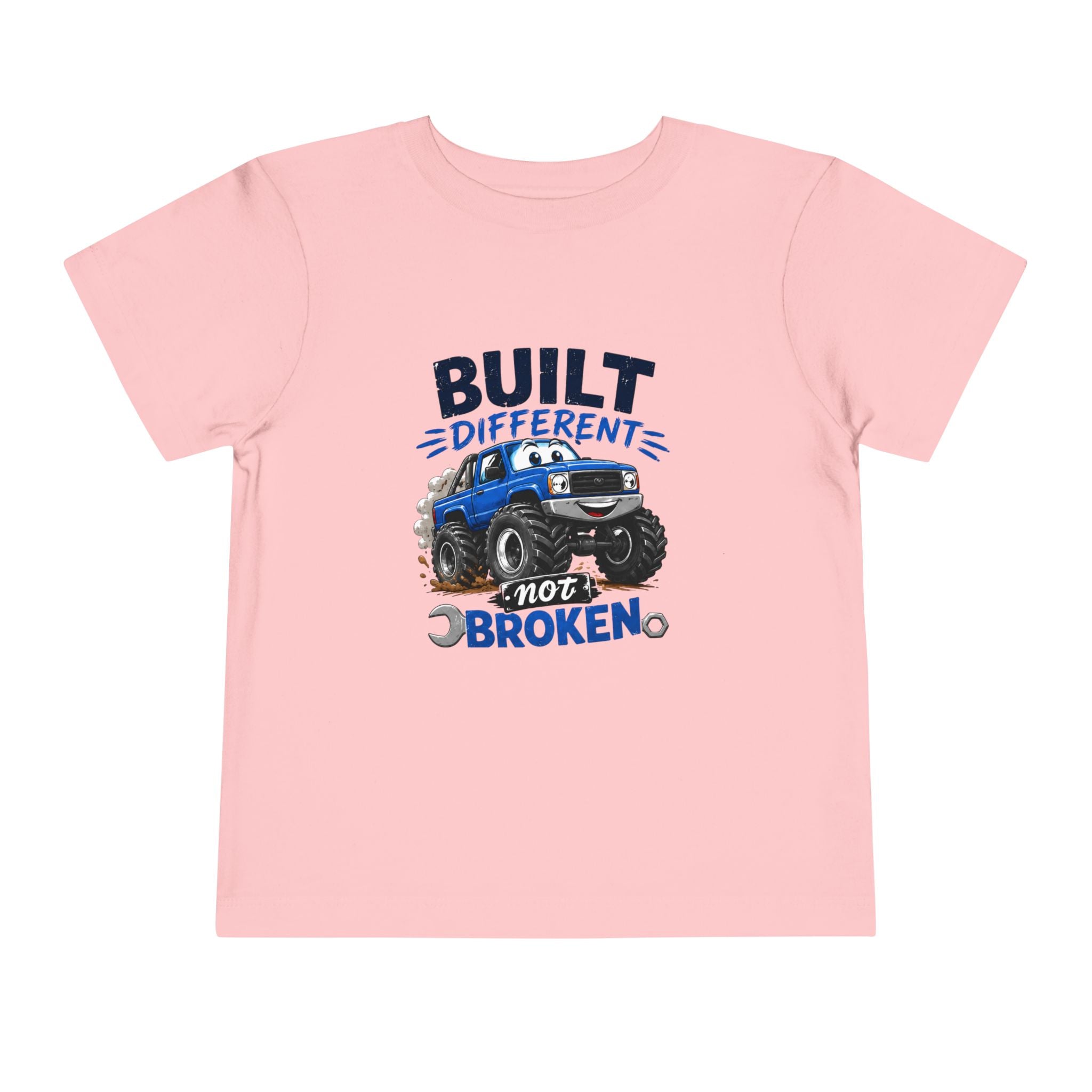 Toddler Tee Built Different Not Broken