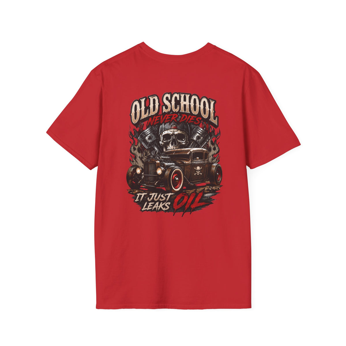 Old School Rat Rod Never Dies T-Shirt