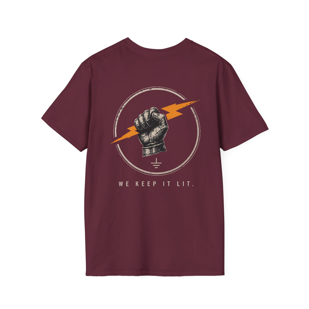 Electrician We Keep It Lit T-Shirt