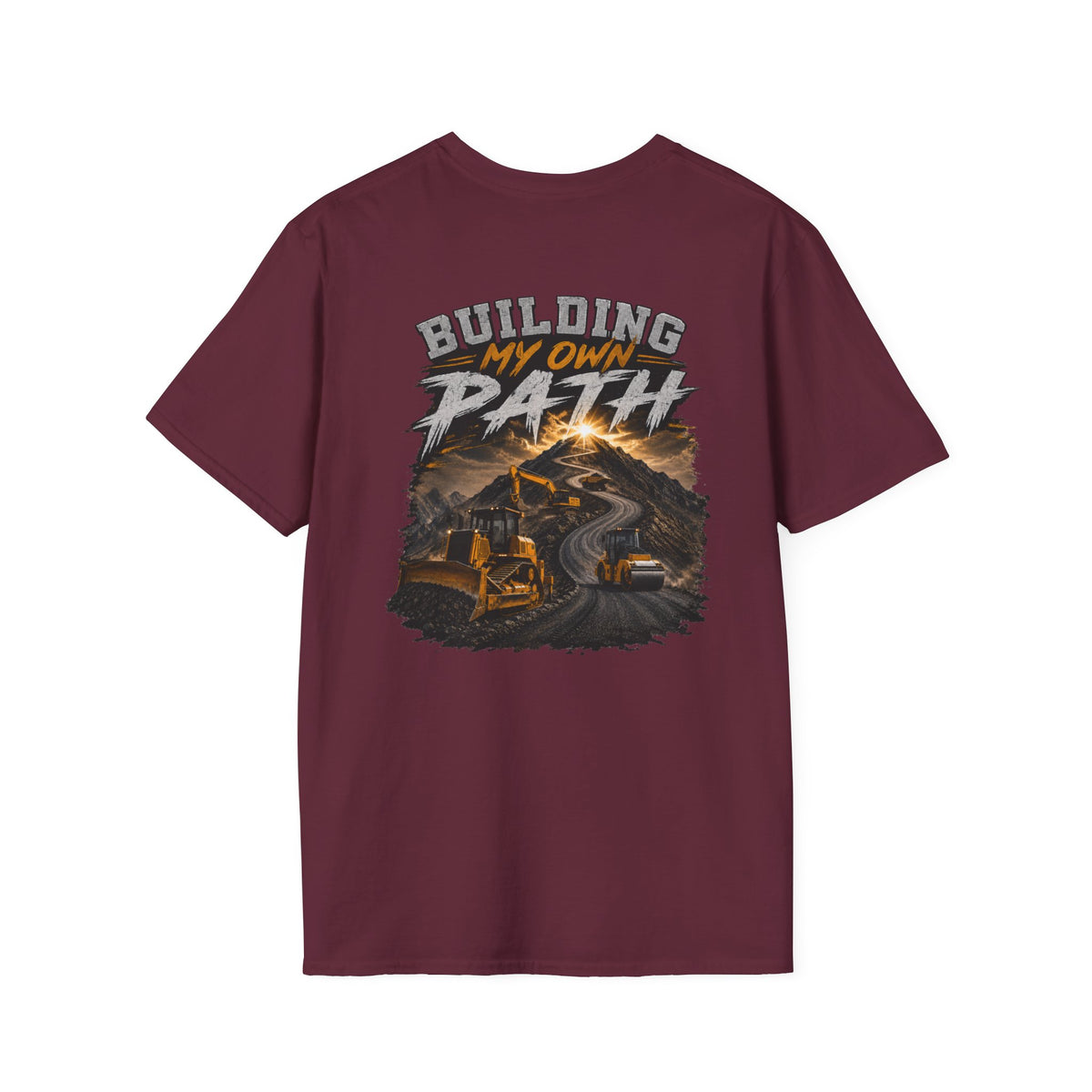 Building My Own Path Construction T-Shirt