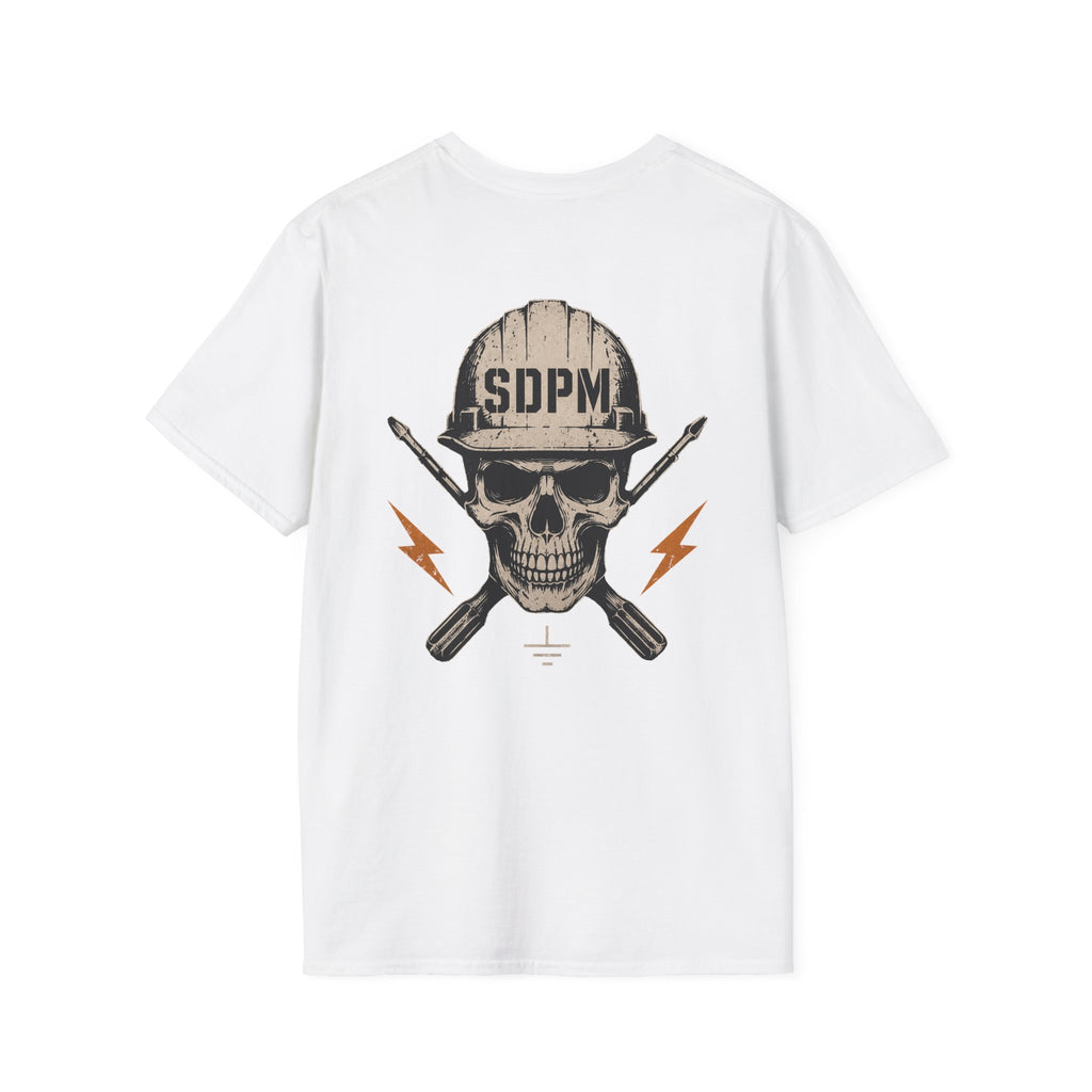Electrician Skull T-Shirt