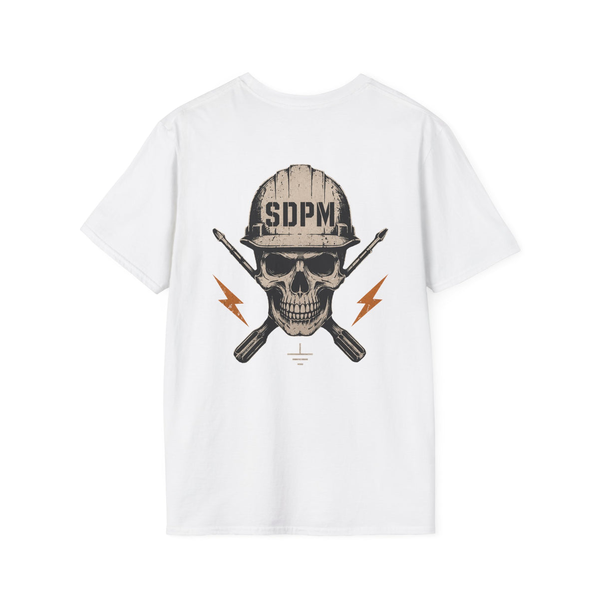 Electrician Skull T-Shirt